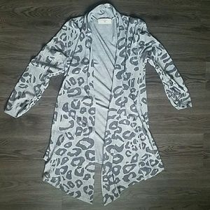 Leopard Print Cardigan
